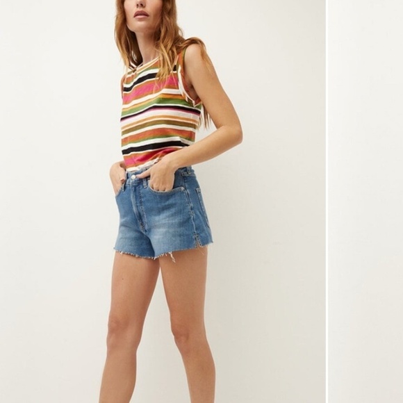 Veronica Beard Dree Striped Top - Picture 2 of 5